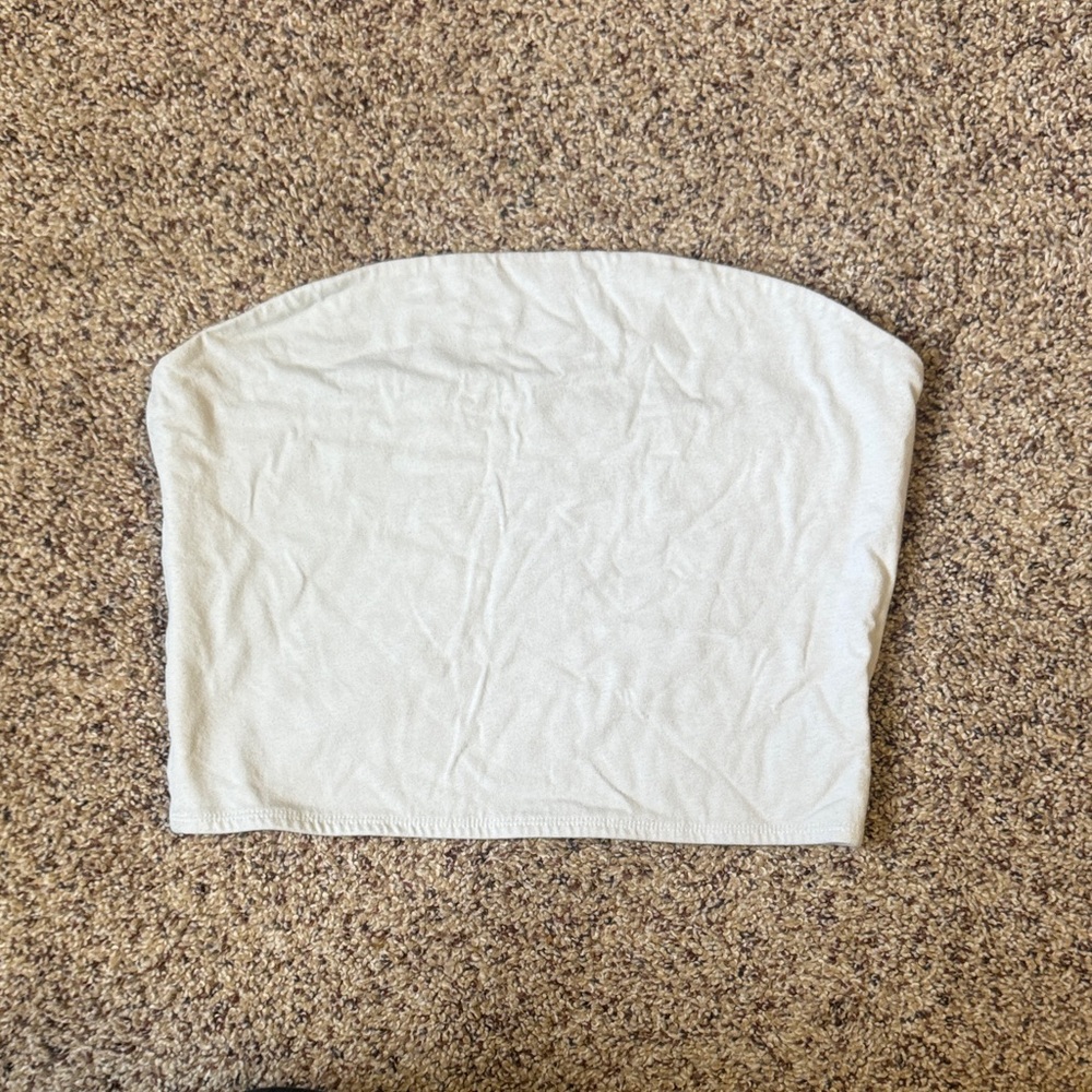 Target Cream Tube Top